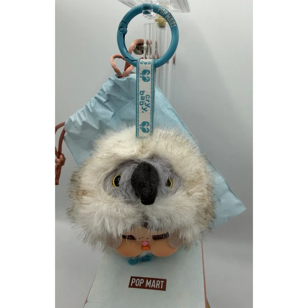 POP MART CRYBABY Dear Birds Shall We Dance Plush Pendant Keychain w/ Box Card